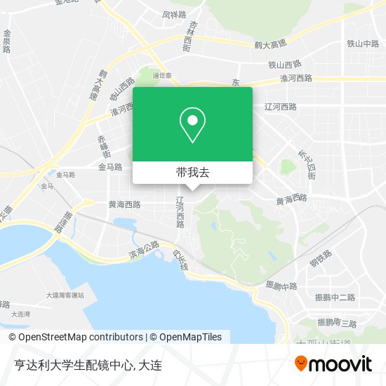 亨达利大学生配镜中心地图