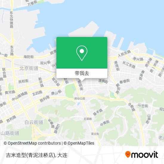 吉米造型(青泥洼桥店)地图