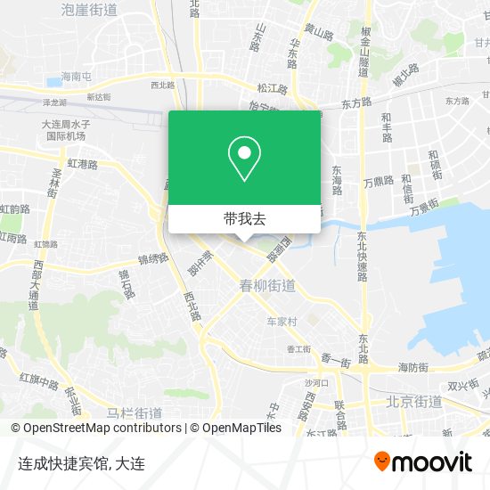 连成快捷宾馆地图