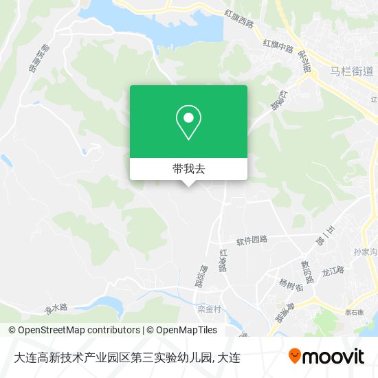 大连高新技术产业园区第三实验幼儿园地图