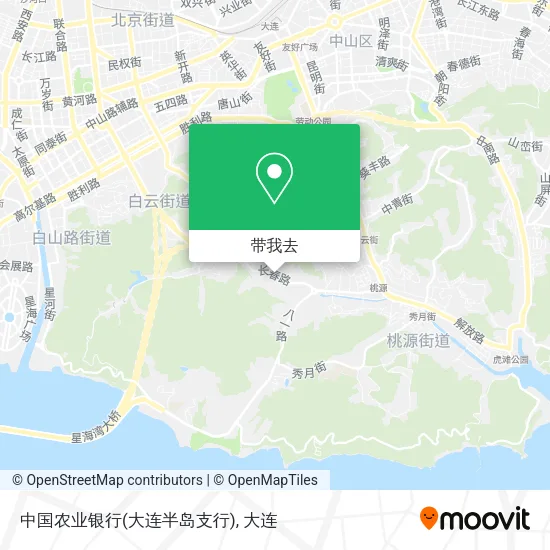 中国农业银行(大连半岛支行)地图