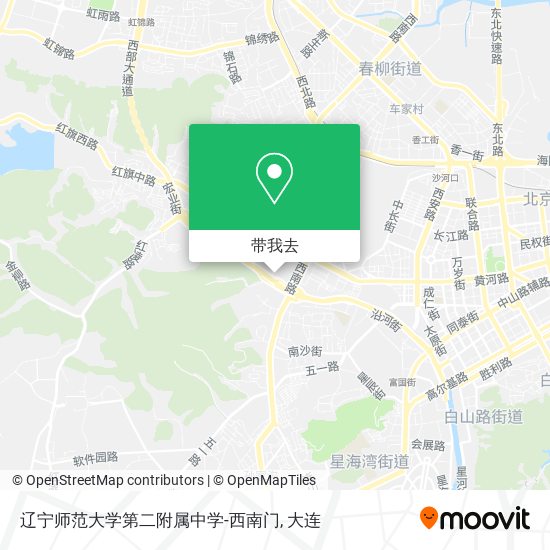 辽宁师范大学第二附属中学-西南门地图