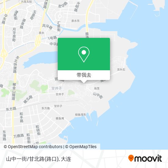 山中一街/甘北路(路口)地图