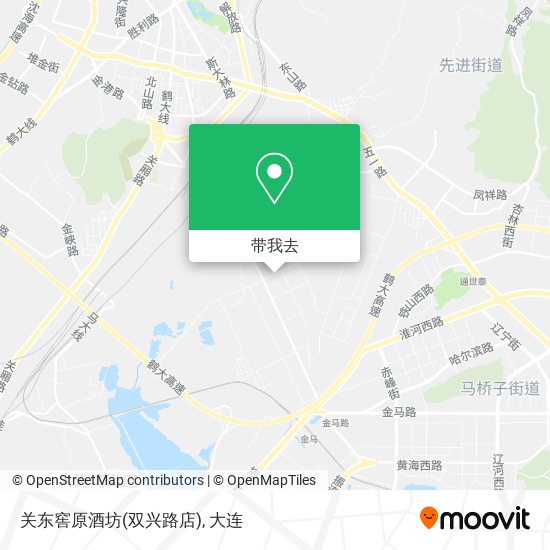 关东窖原酒坊(双兴路店)地图