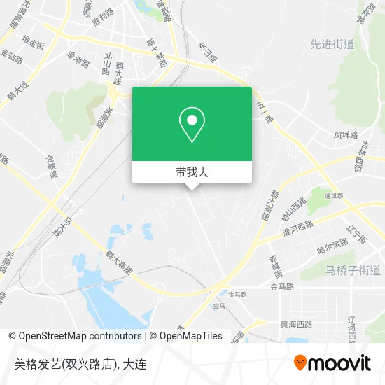 美格发艺(双兴路店)地图