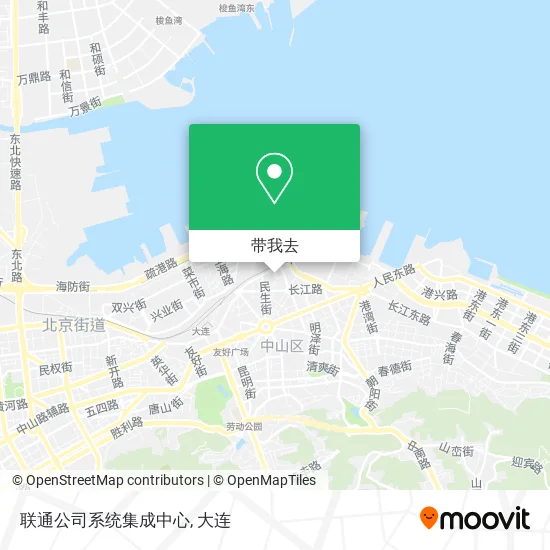 联通公司系统集成中心地图