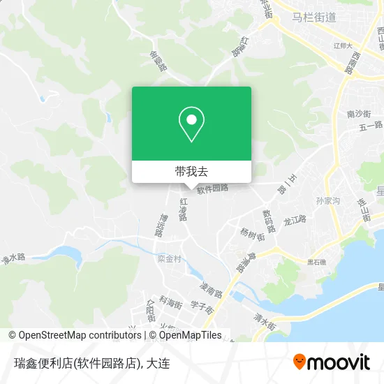 瑞鑫便利店(软件园路店)地图