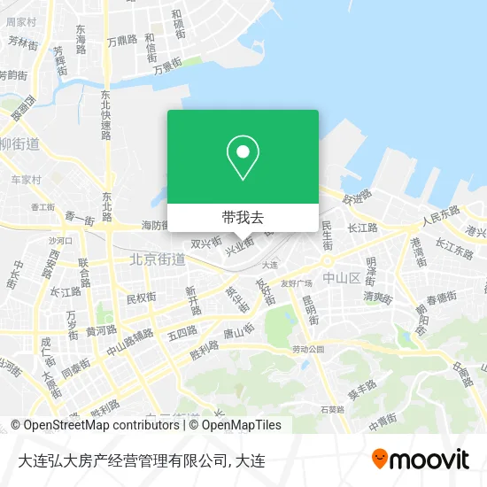 大连弘大房产经营管理有限公司地图