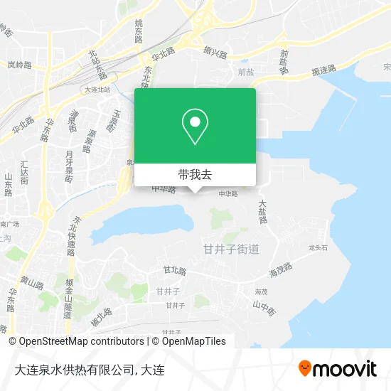 大连泉水供热有限公司地图