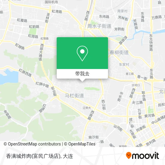 香满城炸肉(富民广场店)地图