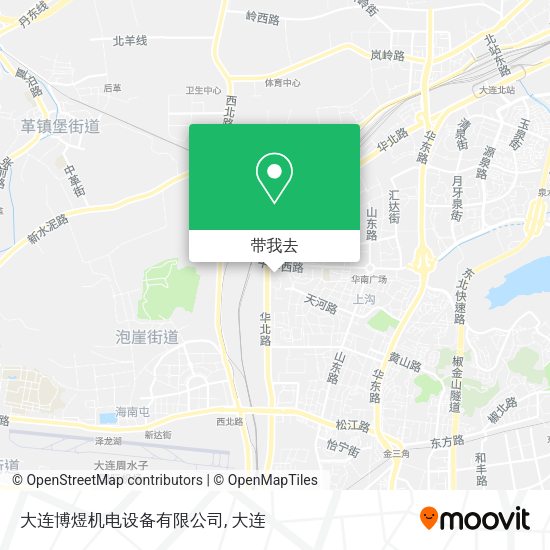 大连博煜机电设备有限公司地图