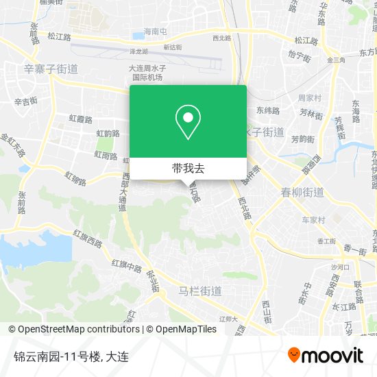 锦云南园-11号楼地图