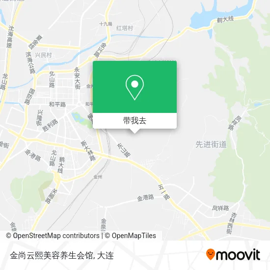 金尚云熙美容养生会馆地图