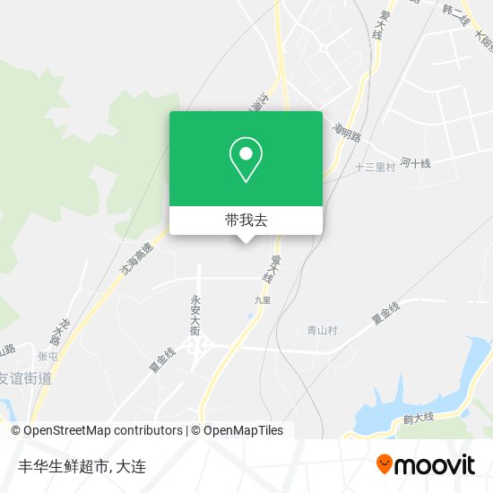丰华生鲜超市地图