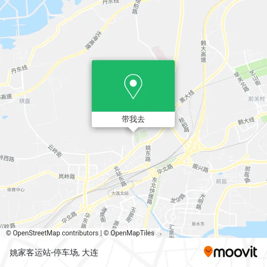 姚家客运站-停车场地图