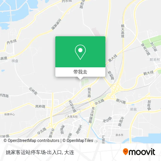 姚家客运站停车场-出入口地图