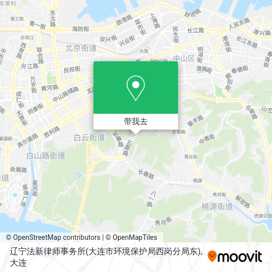 辽宁法新律师事务所(大连市环境保护局西岗分局东)地图