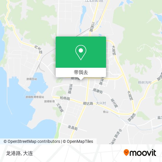 龙港路地图