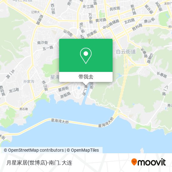 月星家居(世博店)-南门地图