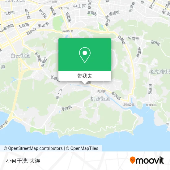 小何干洗地图