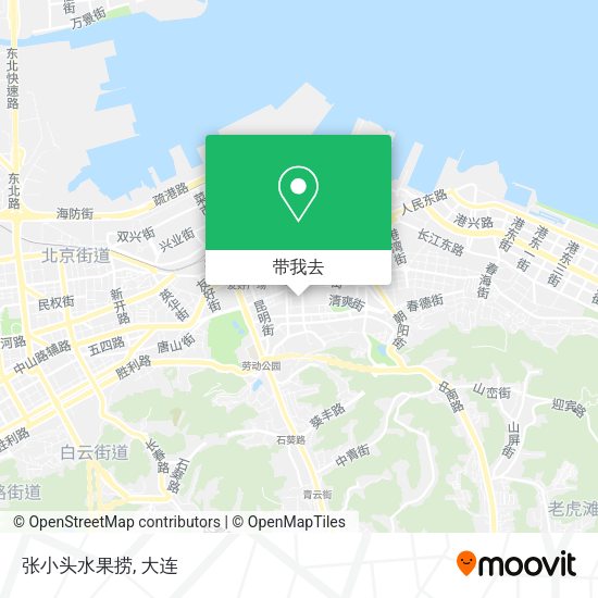 张小头水果捞地图