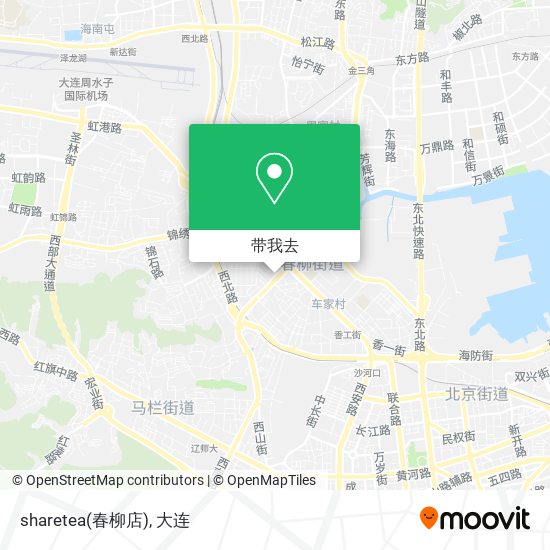 sharetea(春柳店)地图