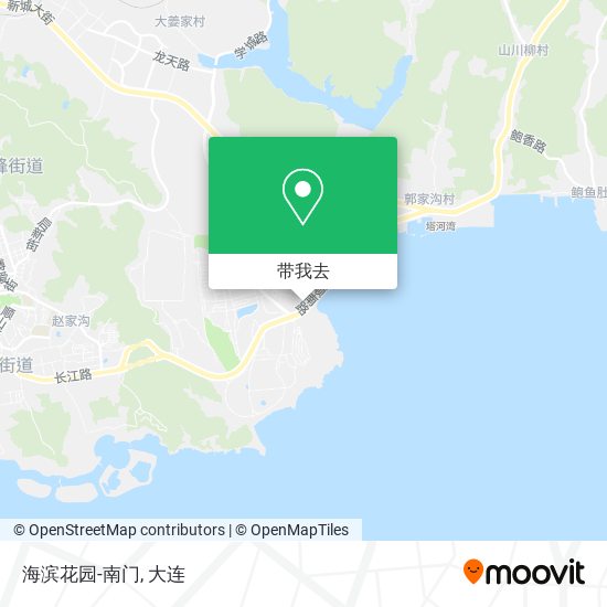 海滨花园-南门地图