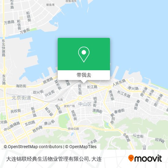 大连锦联经典生活物业管理有限公司地图