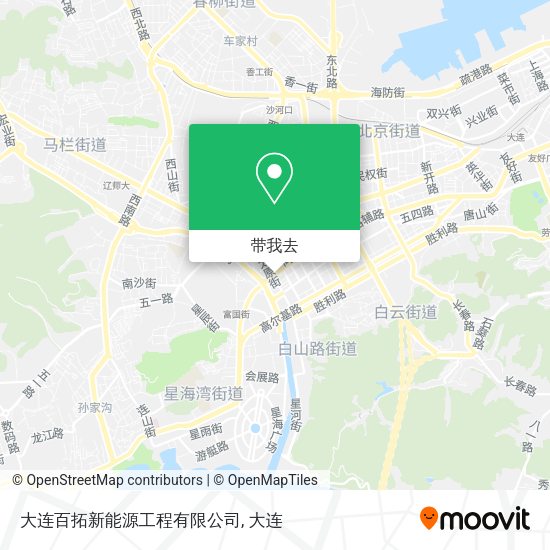 大连百拓新能源工程有限公司地图