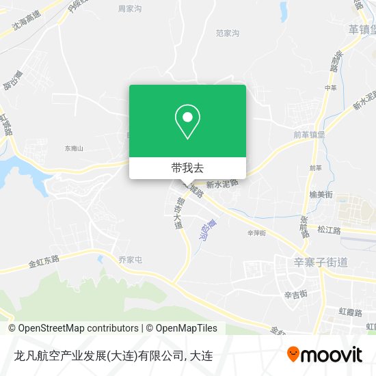 龙凡航空产业发展(大连)有限公司地图