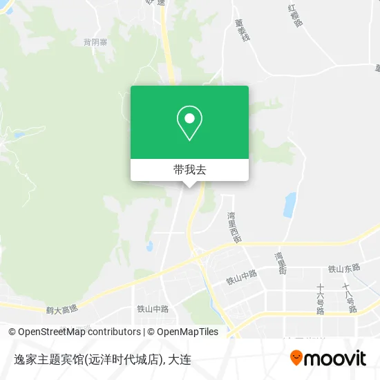 逸家主题宾馆(远洋时代城店)地图