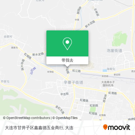 大连市甘井子区鑫鑫德五金商行地图