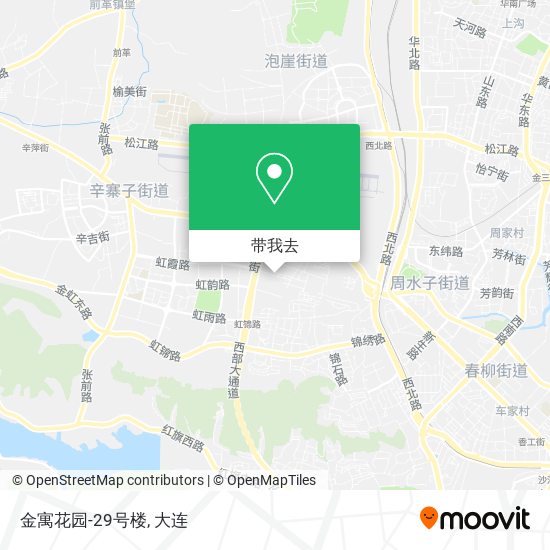 金寓花园-29号楼地图