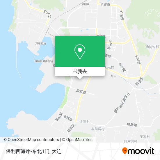 保利西海岸-东北1门地图