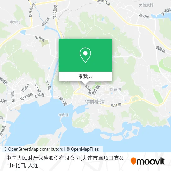 中国人民财产保险股份有限公司(大连市旅顺口支公司)-北门地图