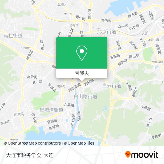 大连市税务学会地图