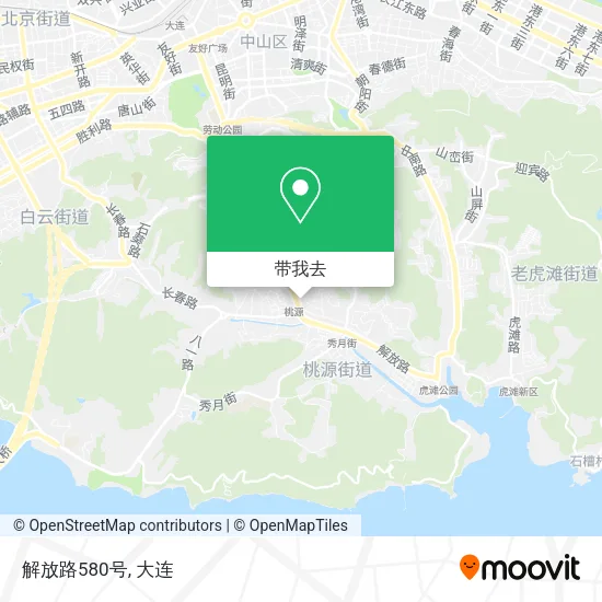 解放路580号地图