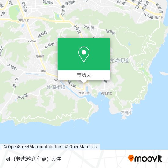eHi(老虎滩送车点)地图