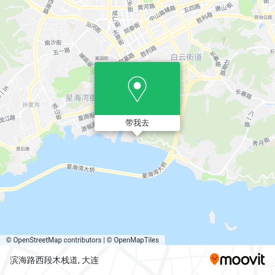 滨海路西段木栈道地图