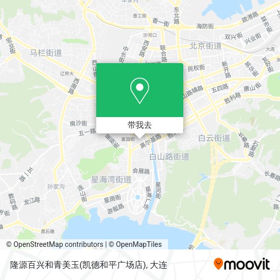 隆源百兴和青美玉(凯德和平广场店)地图