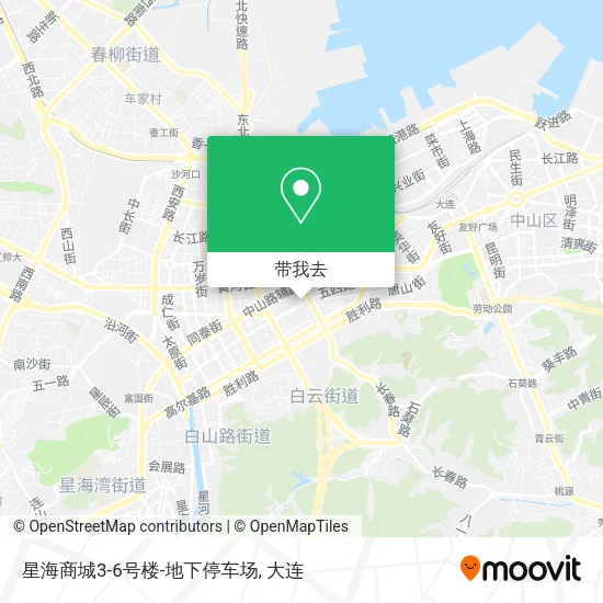 星海商城3-6号楼-地下停车场地图