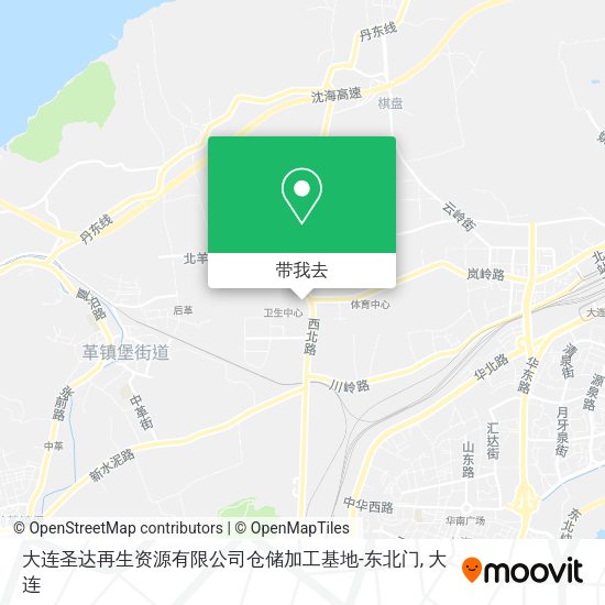 大连圣达再生资源有限公司仓储加工基地-东北门地图