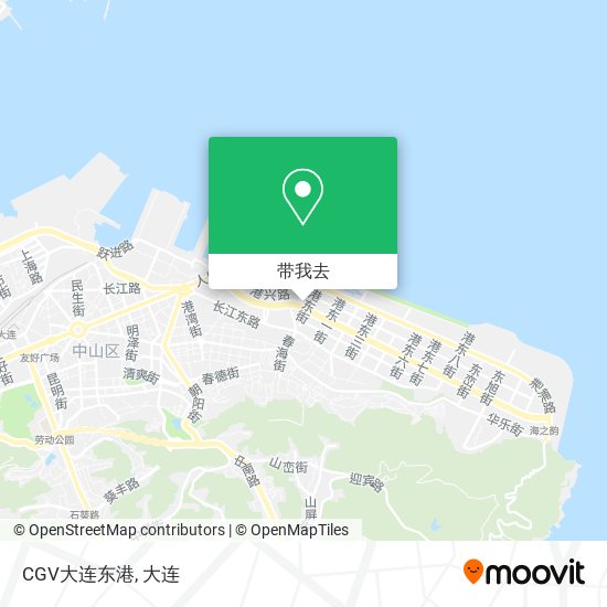 CGV大连东港地图