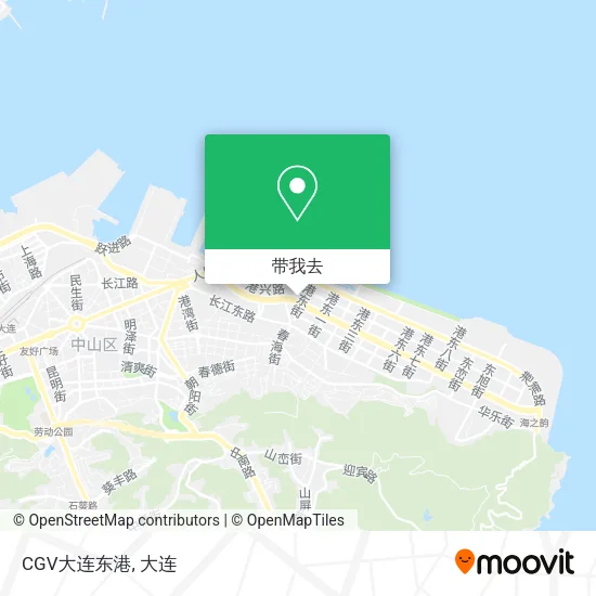 CGV大连东港地图