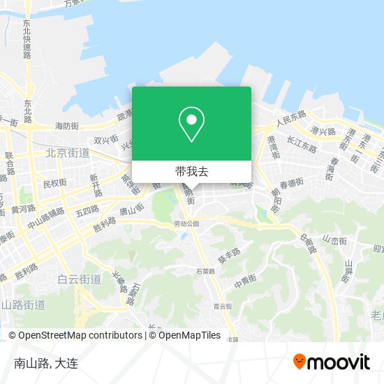 南山路地图