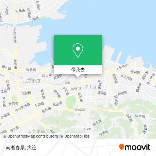 南湘春景地图