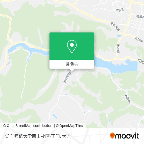 辽宁师范大学西山校区-正门地图