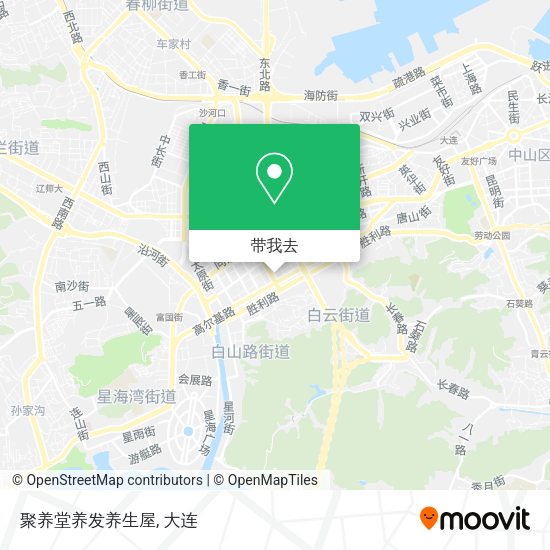 聚养堂养发养生屋地图