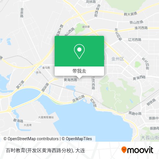 百时教育(开发区黄海西路分校)地图
