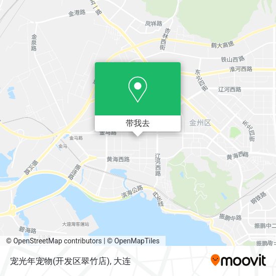 宠光年宠物(开发区翠竹店)地图